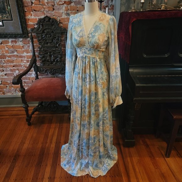 Gunne Sax Dresses & Skirts - Rare Ethereal Floral Vintage Dress